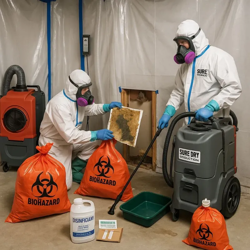 Contaminated Water Handling Protocols process in New River, AZ
